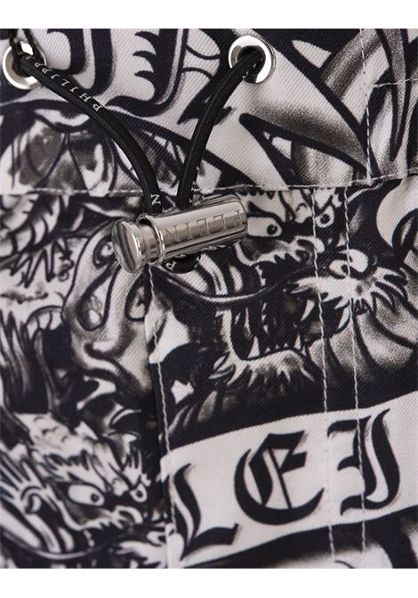 PHILIPP PLEIN Silk Cool Kid Shorts Tattoo - PHILIPP PLEIN Offerte esclusive