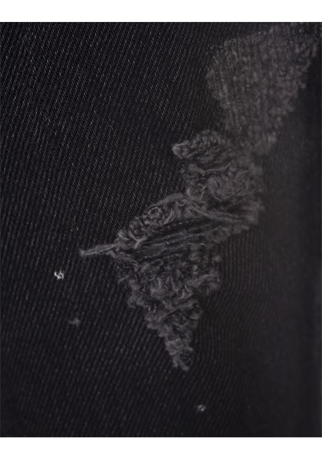PHILIPP PLEIN Jeans Super Straight Cut Neri - PHILIPP PLEIN Grandi sconti