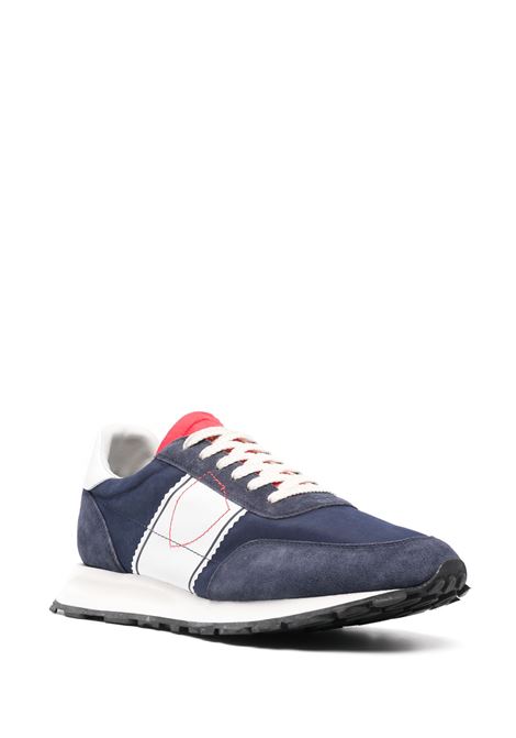 PHILIPPE MODEL Sneakers Running Tour Blu e Bianche - PHILIPPE MODEL Ritorno libero
