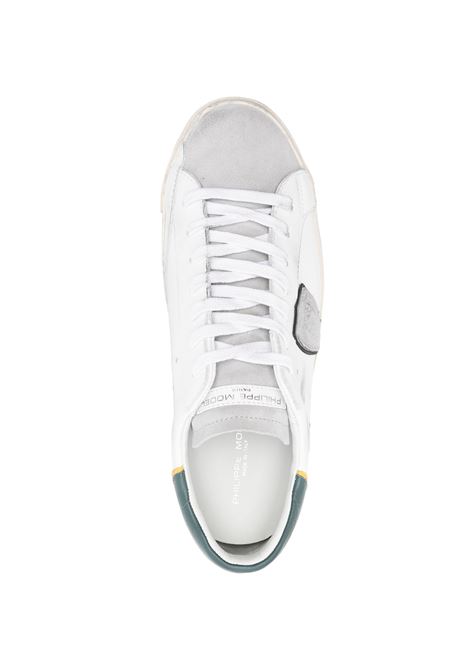 PHILIPPE MODEL Sneakers Prsx Bianche e Verdi - PHILIPPE MODEL Ultimo giorno