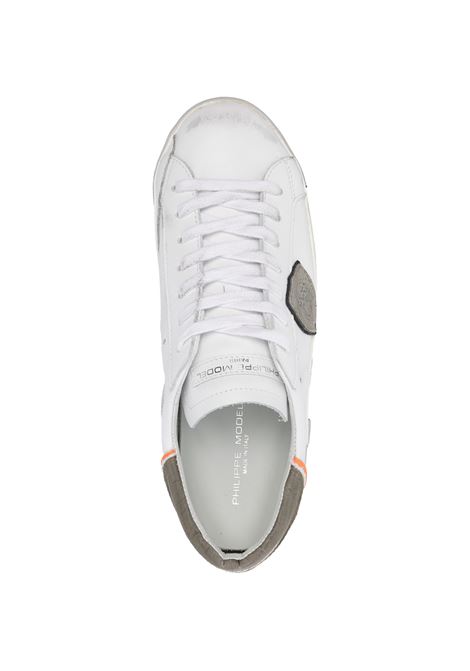 PHILIPPE MODEL Sneakers Prsx Bianche e Verdi - PHILIPPE MODEL Promozione temporanea