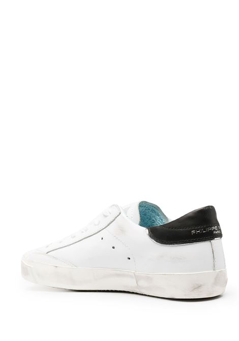 PHILIPPE MODEL Sneakers Prsx Bianche e Nere - PHILIPPE MODEL Fino al 50% di sconto
