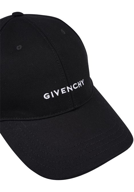 GIVENCHY Cappello Da Baseball GIVENCHY 4G Nero In Serge - GIVENCHY Fino al 60% di sconto