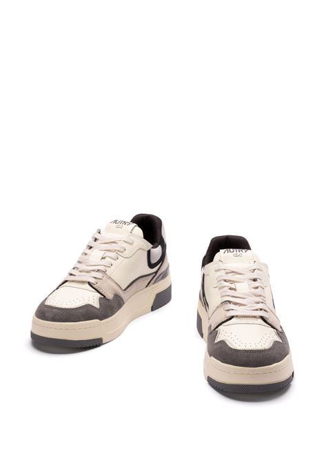 AUTRY Sneakers CLC In Suede e Nabuk Grigie e Nere - AUTRY Pezzi Unici