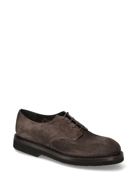 PREMIATA Scarpe Stringate Rain Horse In Suede Marrone - PREMIATA Convenienza