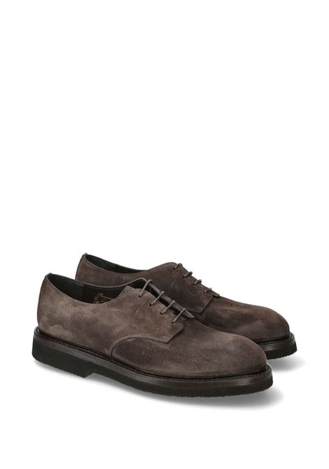 PREMIATA Scarpe Stringate Rain Horse In Suede Marrone - PREMIATA Convenienza