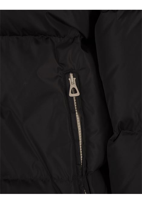 PALM ANGELS Piumino Nero Con Logo a Contrasto - PALM ANGELS Novità