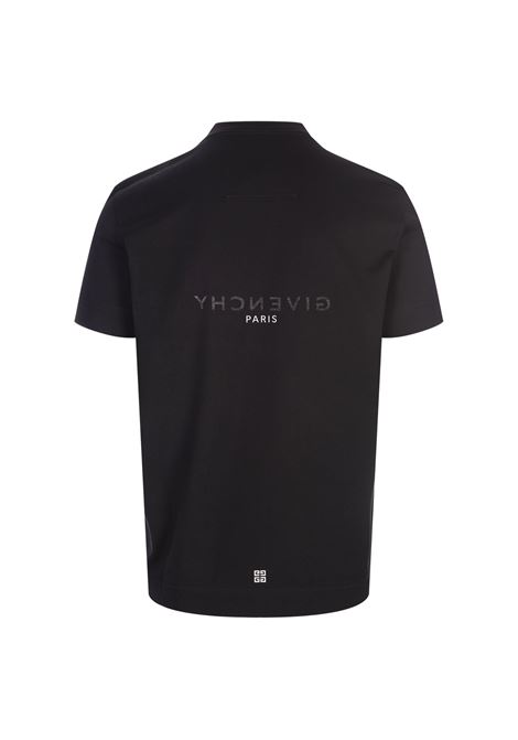 GIVENCHY T-Shirt Slim Fit GIVENCHY Reverse Nera - GIVENCHY Economico