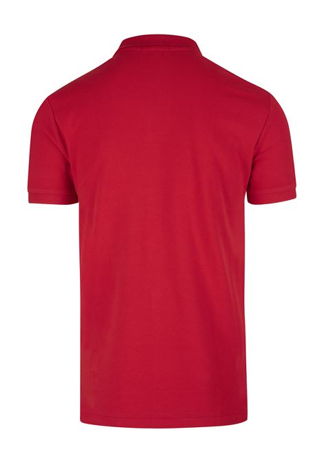 RALPH LAUREN Polo In Piquet Slim-Fit Rossa - RALPH LAUREN Saldi Di Fabbrica