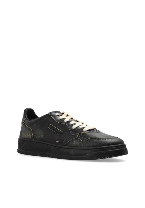 AUTRY Sneakers Medalist Low Super Vintage In Pelle Nera - AUTRY Nuova
