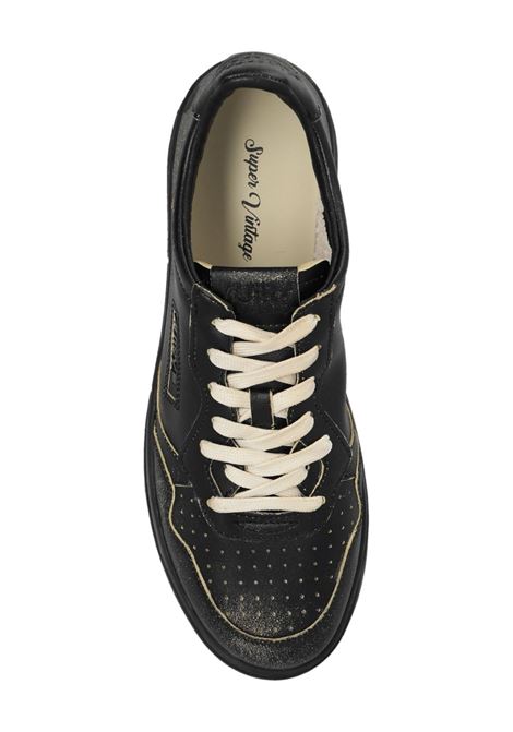 AUTRY Sneakers Medalist Low Super Vintage In Pelle Nera - AUTRY Nuova