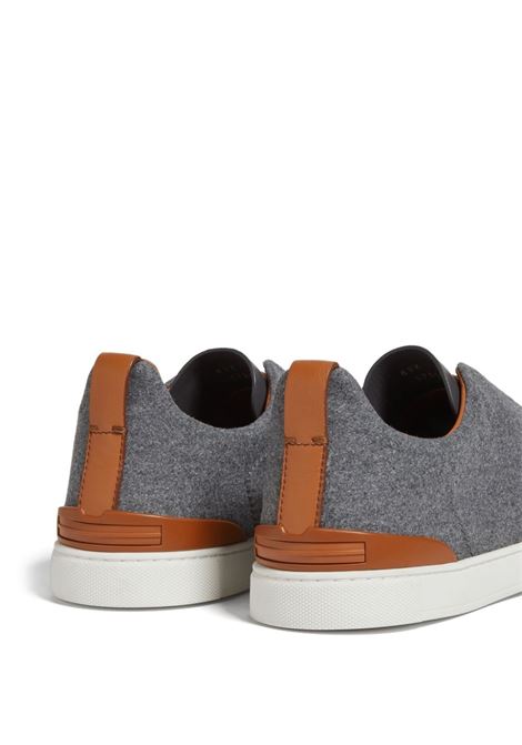 ZEGNA Sneakers #UseTheExisting Triple Stitch Grigie - ZEGNA Negozio online di fabbrica