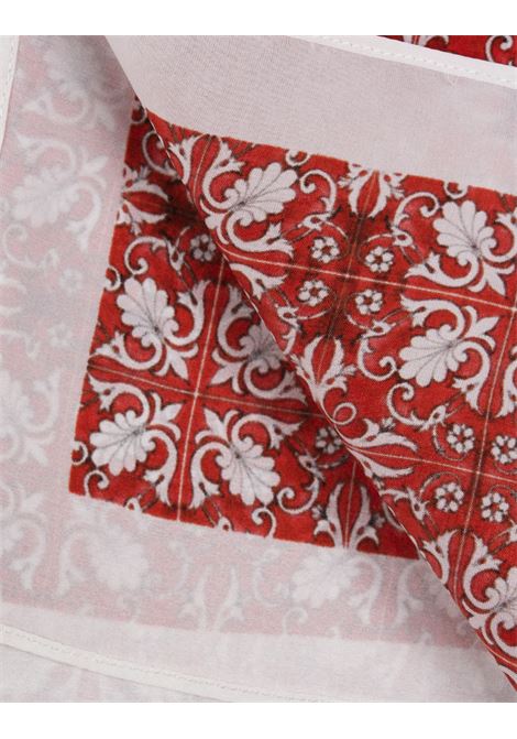 813 (OTTO TREDICI) Pochette In Seta Maiolica Rossa - 813 (OTTO TREDICI) Offerta migliore