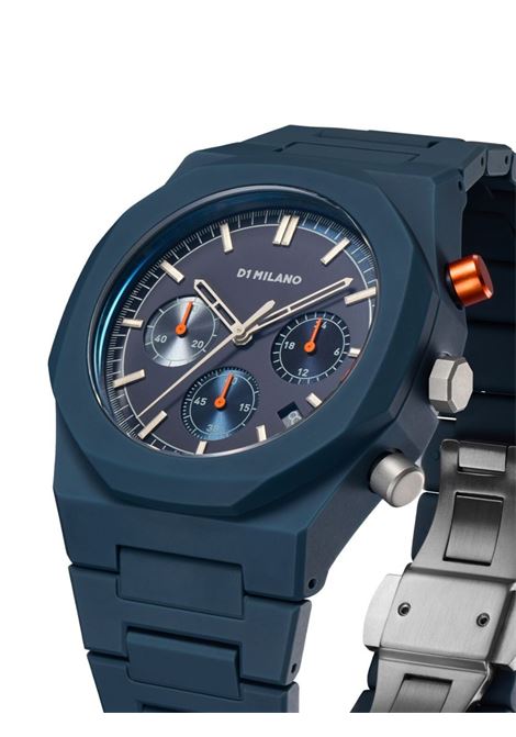 D1 MILANO Orologio Charcoal Neptune Blue Polychrono 40.5 mm - D1 MILANO Bestseller