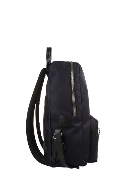 KITON Zaino Nero In Nylon Nero Con Logo - KITON Comprane uno, ottenene uno gratis