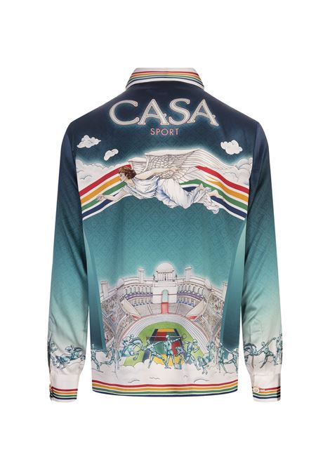 CASABLANCA Camicia In Seta La Déesse Du Stade - CASABLANCA Sconti VIP