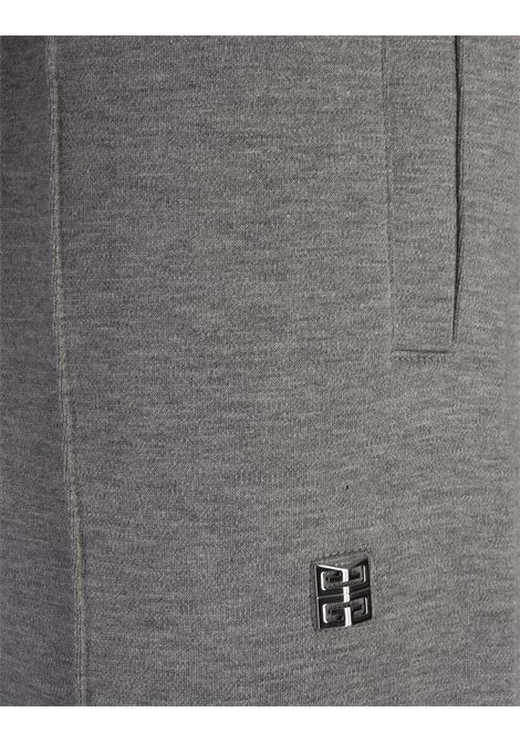 GIVENCHY Pantaloni Da Jogging Grigi Con Logo 4G In Metallo - GIVENCHY Prezzo basso