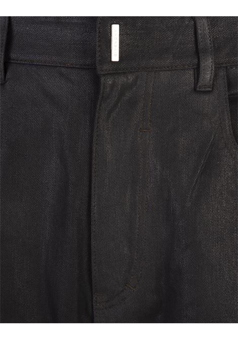 GIVENCHY Pantaloni Dritti Neri Con Applicazione - GIVENCHY Offerta settimanale