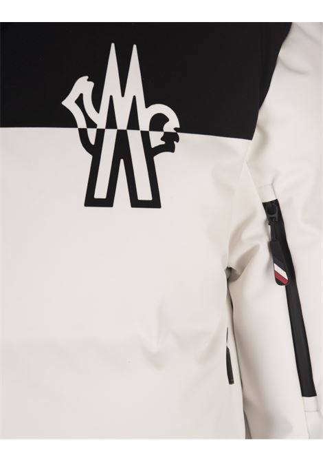 MONCLER GRENOBLE Piumino Curtis Bianco e Nero - MONCLER GRENOBLE Ritorno libero
