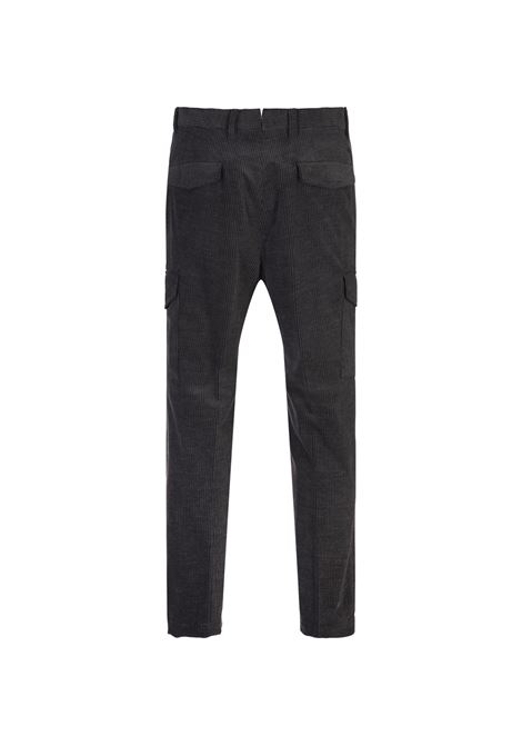 BOSS Pantaloni Cargo In Velluto a Coste Antracite - BOSS Rilascio limitato