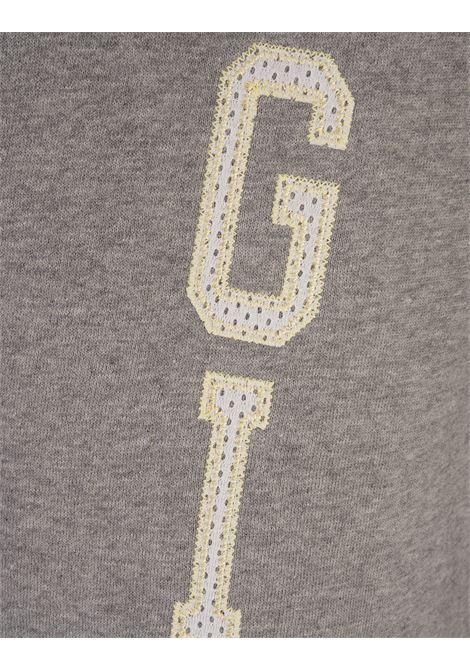 GIVENCHY Bermuda Grigio Chiaro Melange Con Patch Logo - GIVENCHY Fino al 60% di sconto