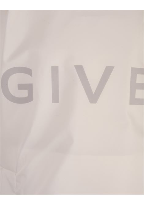 GIVENCHY Giacca a Vento In Tessuto Tecnico Off White - GIVENCHY Discount Store per i nuovi prodotti