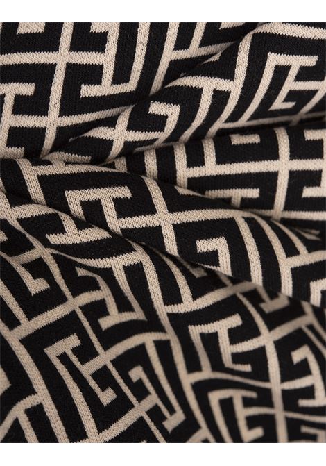 BALMAIN T-Shirt Monogram Con Etichetta Pierre Balmain - BALMAIN Solo un giorno rimasto