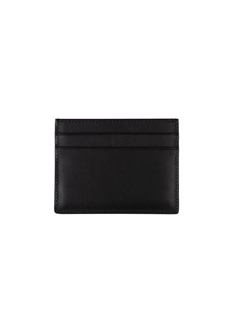 PALM ANGELS Portacarte In Pelle Nera Con Stampa Logo - PALM ANGELS Super sconto