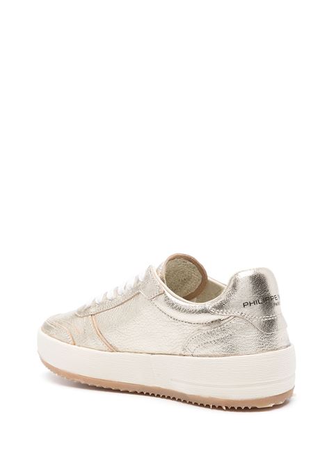 PHILIPPE MODEL Sneakers Nice Metallizzate Oro - PHILIPPE MODEL In vendita