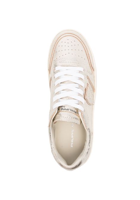 PHILIPPE MODEL Sneakers Nice Metallizzate Oro - PHILIPPE MODEL In vendita