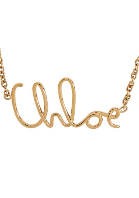 CHLOÉ Collana a Catena Con Logo - CHLOÉ Prezzo Ridotto