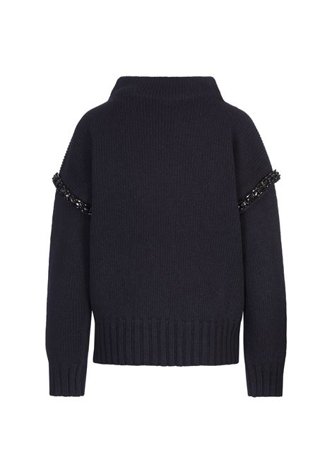 MAX MARA Maglia Gene Blu Navy - MAX MARA Presa