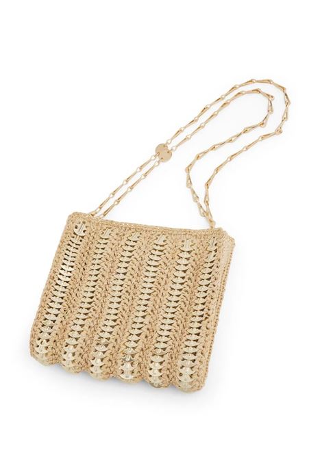 RABANNE Borsa Iconic 1969 Media In Rafia - RABANNE Nuova