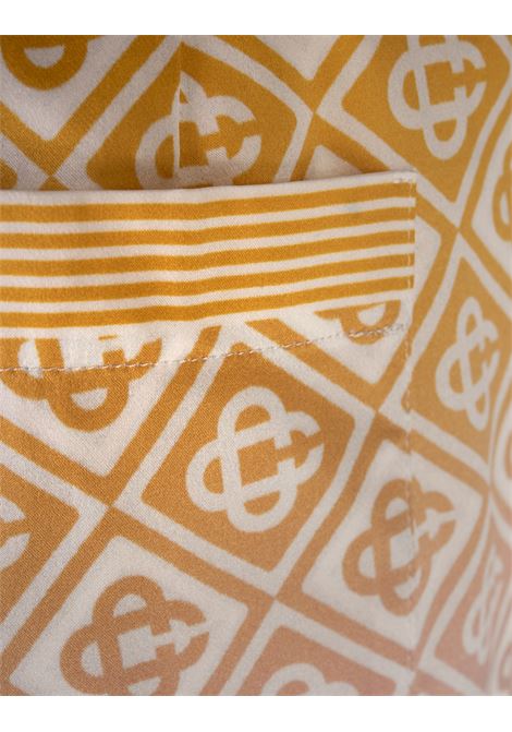 CASABLANCA Shorts In Seta Gradient Monogram - CASABLANCA Offerte esclusive