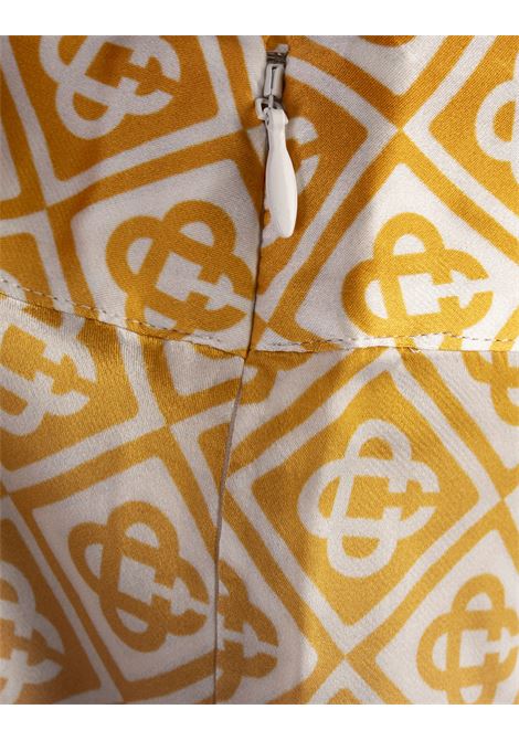 CASABLANCA Shorts In Seta Gradient Monogram - CASABLANCA Offerte esclusive
