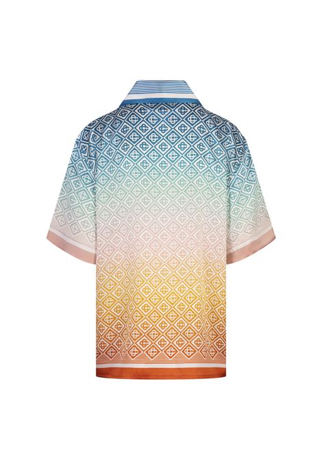 CASABLANCA Camicia In Seta Gradient Monogram - CASABLANCA Offerte stagionali