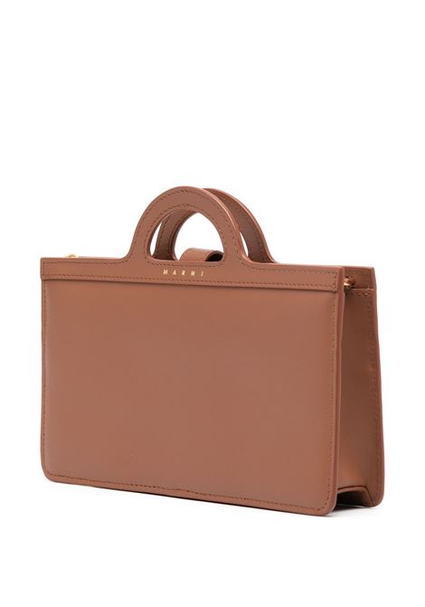 MARNI Portafoglio Tropicalia Lungo Marrone - MARNI Enormi risparmi