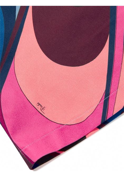 EMILIO PUCCI JUNIOR Abito a Maniche Lungo Con Stampa Onde - EMILIO PUCCI JUNIOR Ultimo giorno