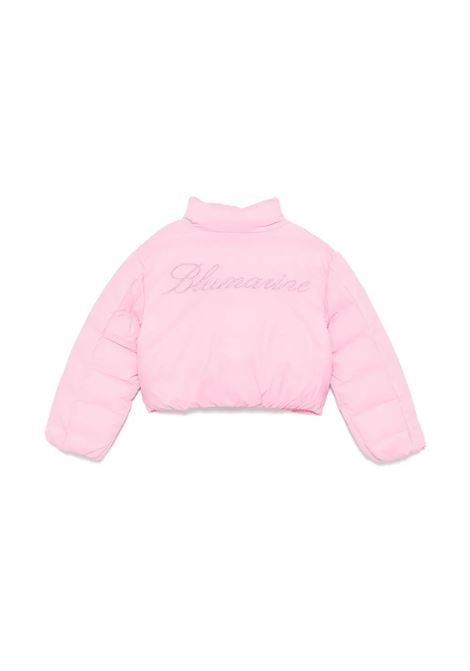 MISS BLUMARINE KIDS Giubbotto Rosa Con Logo Dietro - MISS BLUMARINE KIDS Esporta salva