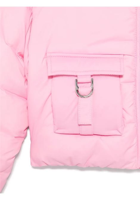 MISS BLUMARINE KIDS Giubbotto Rosa Con Logo Dietro - MISS BLUMARINE KIDS Esporta salva