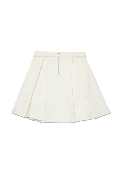 MAX&CO. KIDS Gonna Corta a Pieghe Bianca - MAX&CO. KIDS Vendita