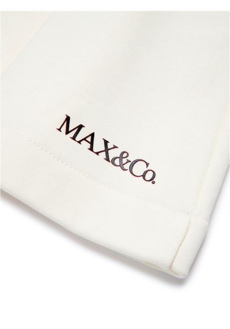 MAX&CO. KIDS Gonna Corta a Pieghe Bianca - MAX&CO. KIDS Vendita