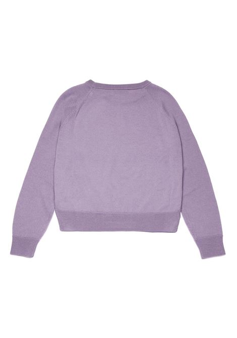 MAX&CO. KIDS Pullover In Lana Lilla Con Cuore - MAX&CO. KIDS Negozi Online