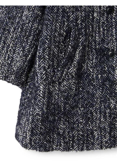 IL GUFO Cappotto In Tweed Blu - IL GUFO Sconto