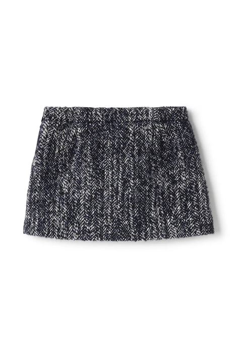 IL GUFO Gonna In Tweed Blu - IL GUFO Offerta
