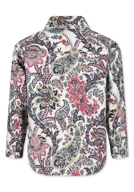 ETRO KIDS Giubbotto Outerwear Bianco Con Motivi Paisley - ETRO KIDS Outlet