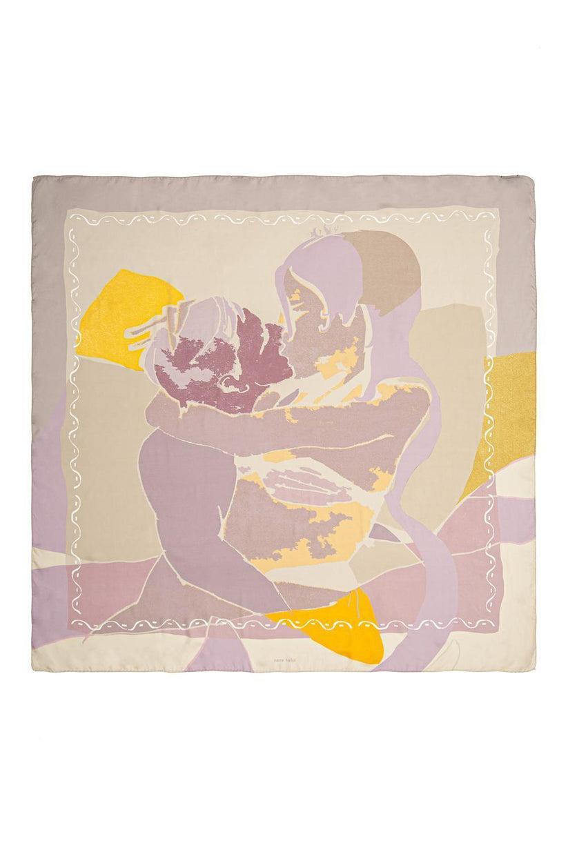Sans Tabù Foulard pura seta "Pillow Talk" Nuova