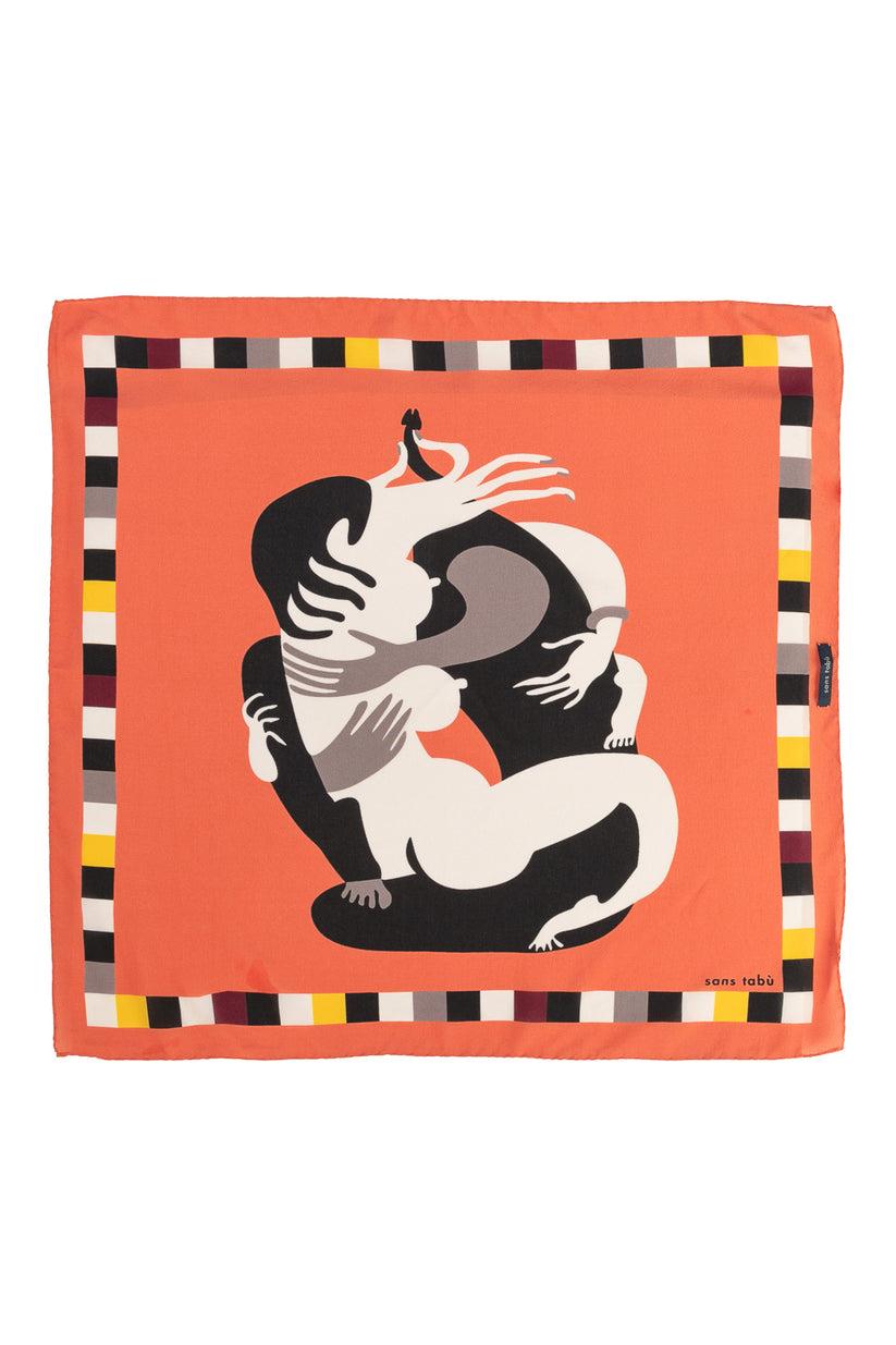 Sans Tabù Foulard pura seta “L'abbraccio” Italia