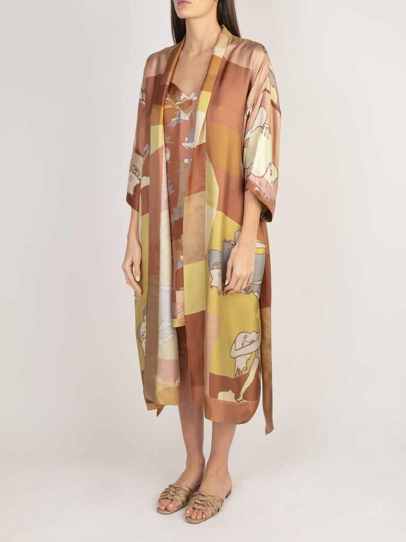 Sans Tabù Slipdress pura seta “L’amore” - Twilight Negozi Online