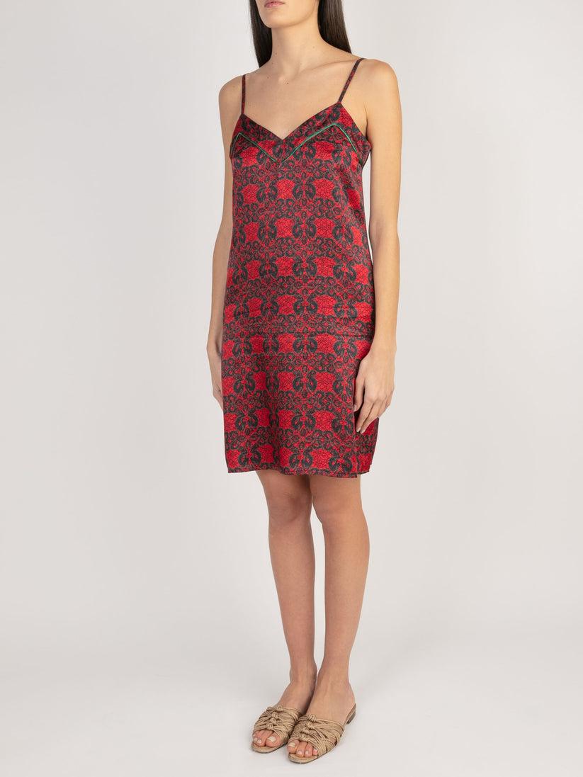 Sans Tabù Slipdress pura seta “Enlace” - Lipstick Promozione Limitata